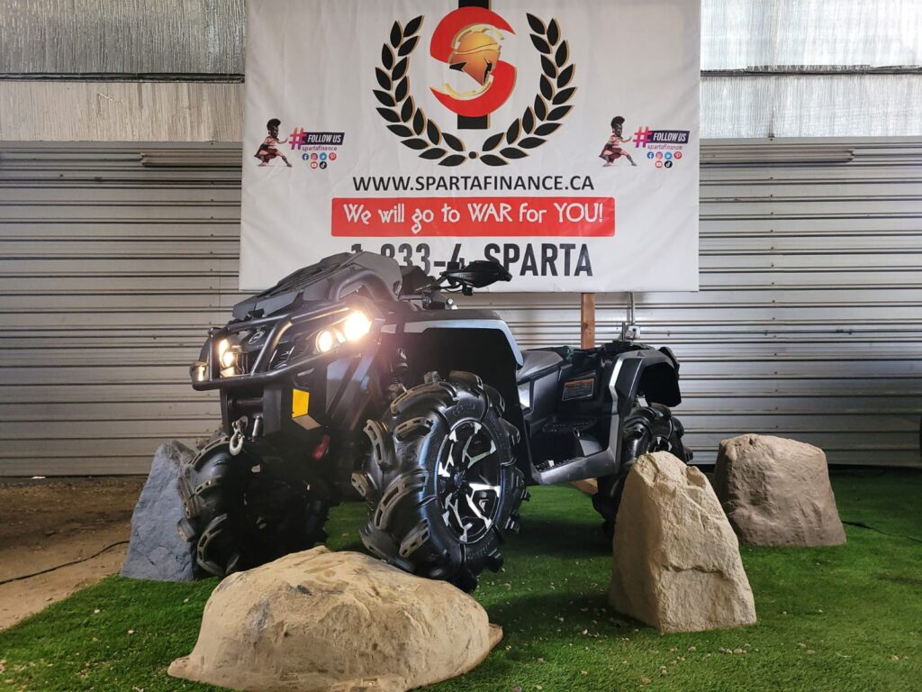 2017 CAN AM OUTLANDER X MR PS FOR $116 BW!
