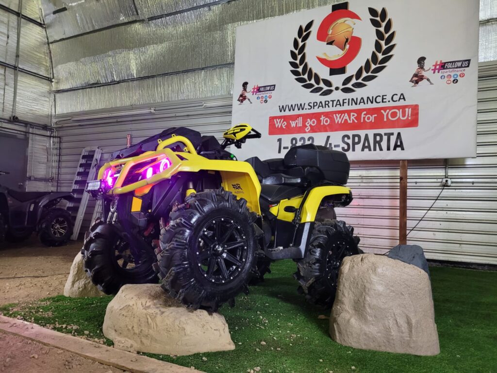 2019 CAN AM OUTLANDER X MR 850 2S CUSTOM FOR $122 BW!