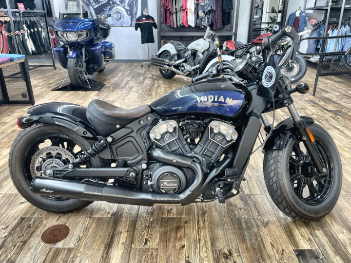 2021 INDIAN MOTORCYCLE SCOUT BOBBER ABS ICON FOR $105 BW!