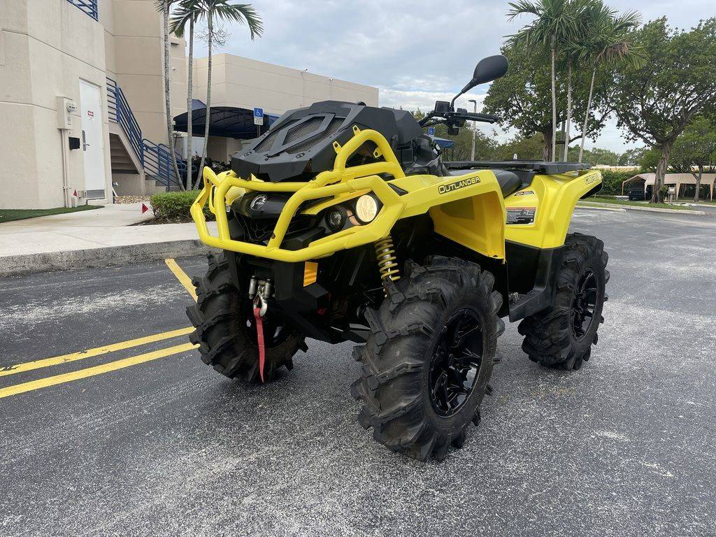 2019 CAN AM OUTLANDER X MR 650 FOR $128 BW!
