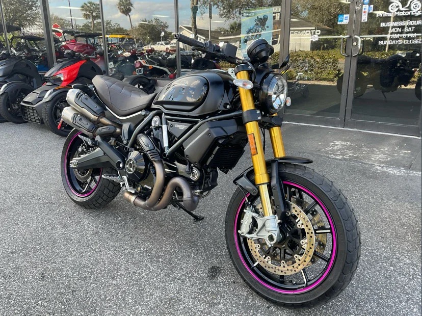 2021 DUCATI SCRAMBLER 1100 PRO FOR $128 BW!