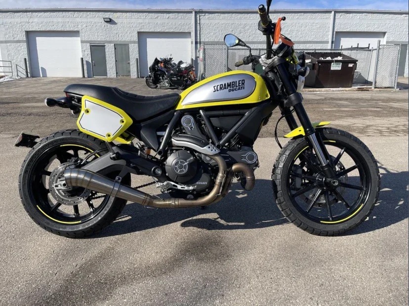 2016 DUCATI SCRAMBLER FLAT TRACK PRO803 CC FOR $88 BW!