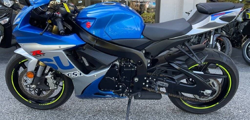 2021 SUZUKI GSX-R750 100TH ANNIVERSARY EDITION FOR $188 BW!