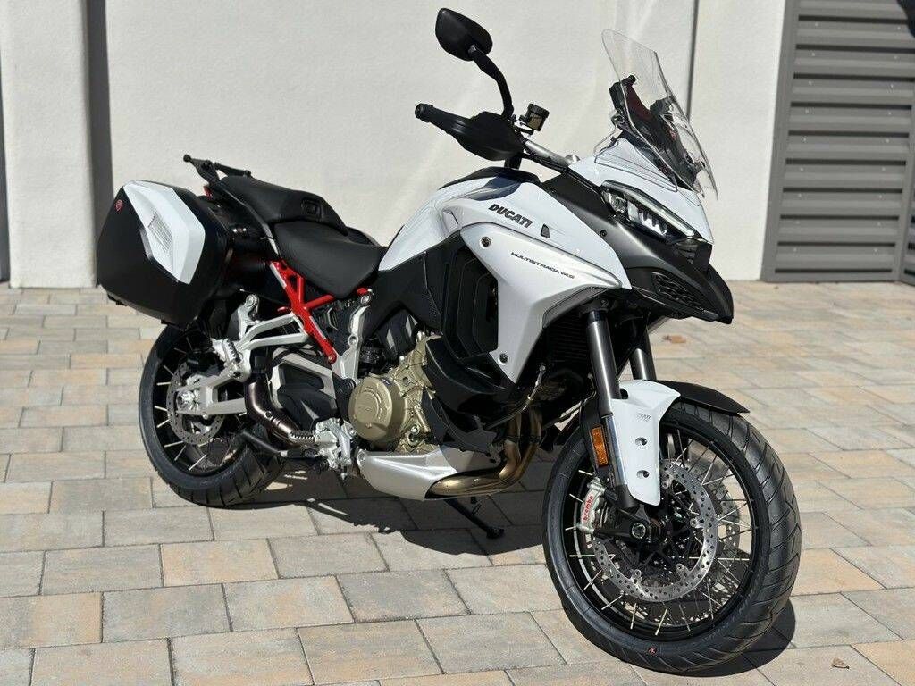 2023 DUCATI MULTISTRADA V4S ICEBERG WHITE FOR $179 BW!
