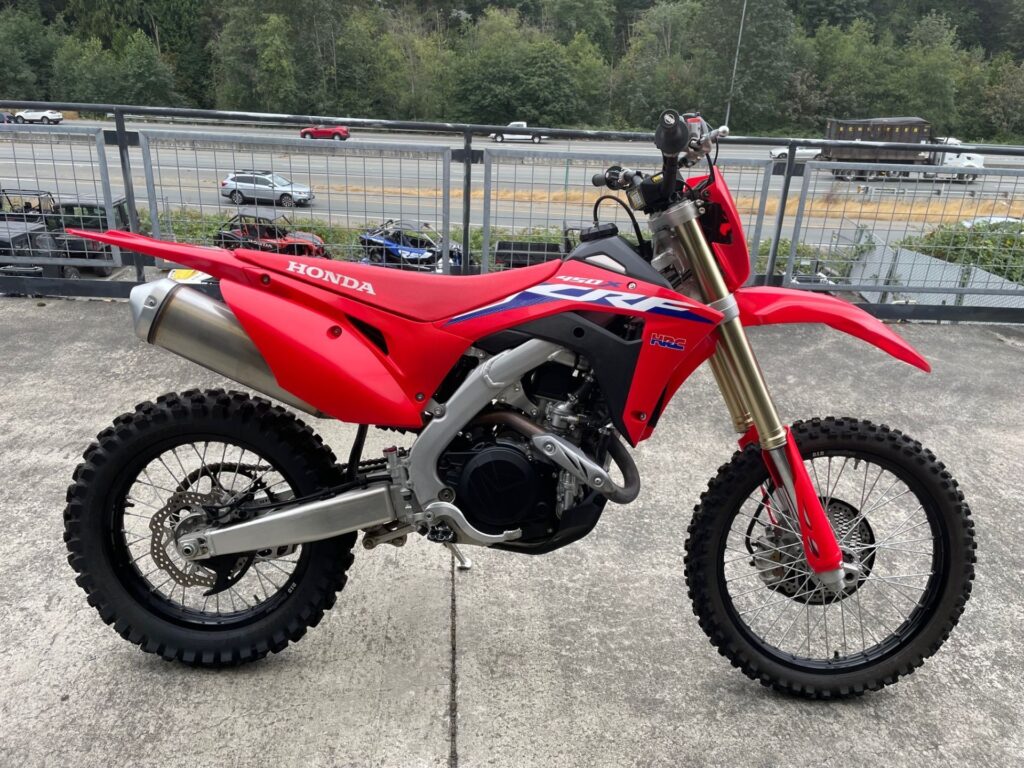 2022 HONDA CRF 450X FOR $83 BW!