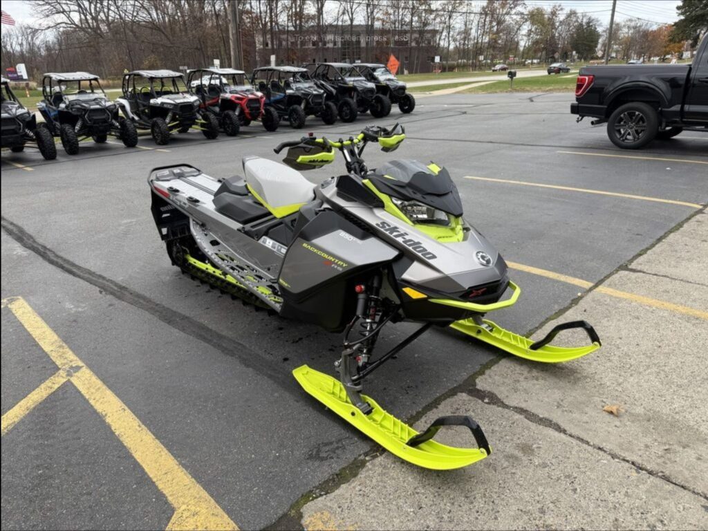 2023 SKI-DOO BACKCOUNTRY X RS ROTAX 850 E TEC 154 ES POWDERMA FOR $98 BW!