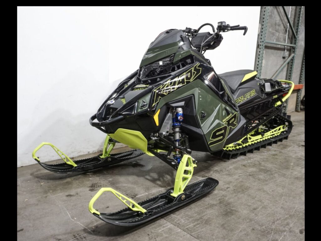 2024 POLARIS PATRIOT 9R RMK KHAOS SLASH 146 PREMIUM ARMY GREEN FOR $105 BW!