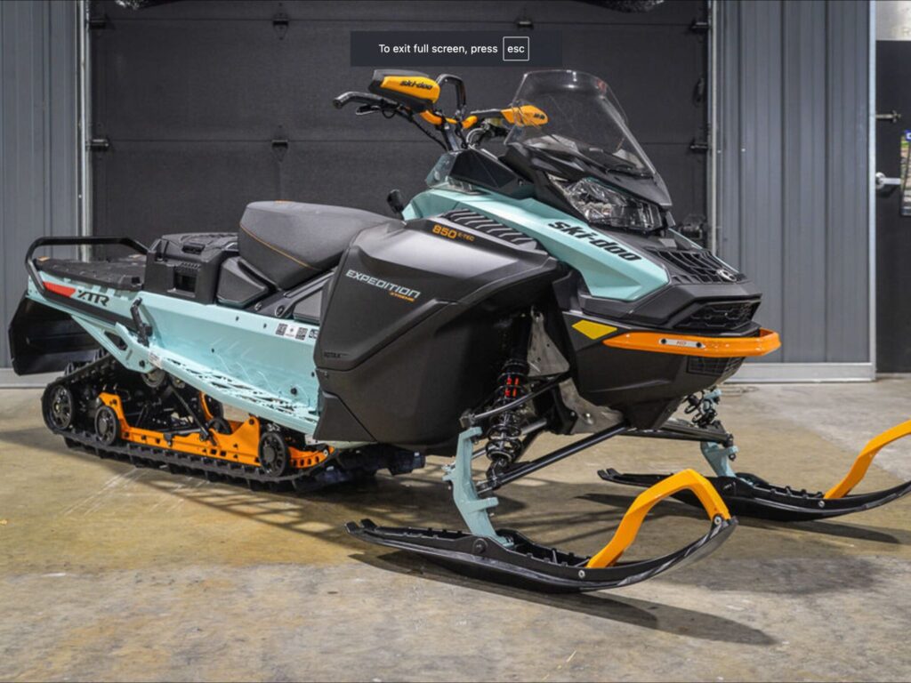 2024 SKI-DOO EXPEDITION XTREME ROTAX 850 E TEC 154 COBRA WT 1 FOR $109 BW!