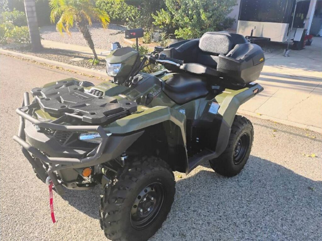 2021 SUZUKI KINGQUAD 500 AXI 4X4 FOR $157 BW!