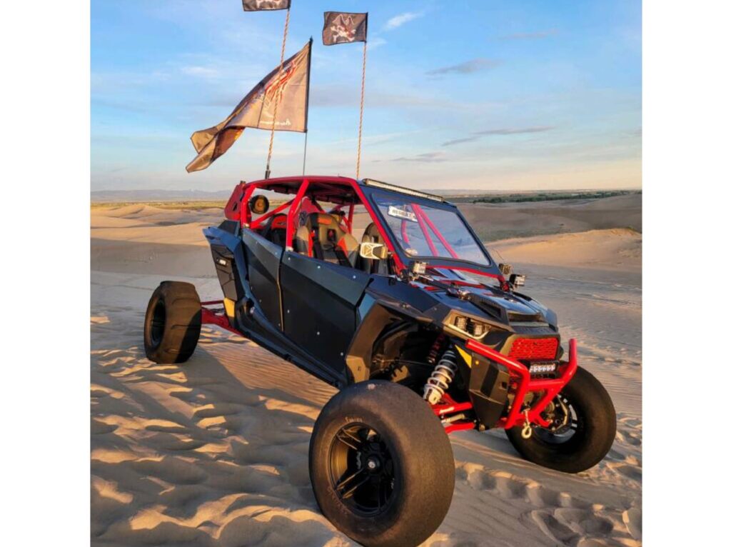 2018 POLARIS RZR XP 4 TURBO EPS DYNAMIX EDITION FOR $147 BW!