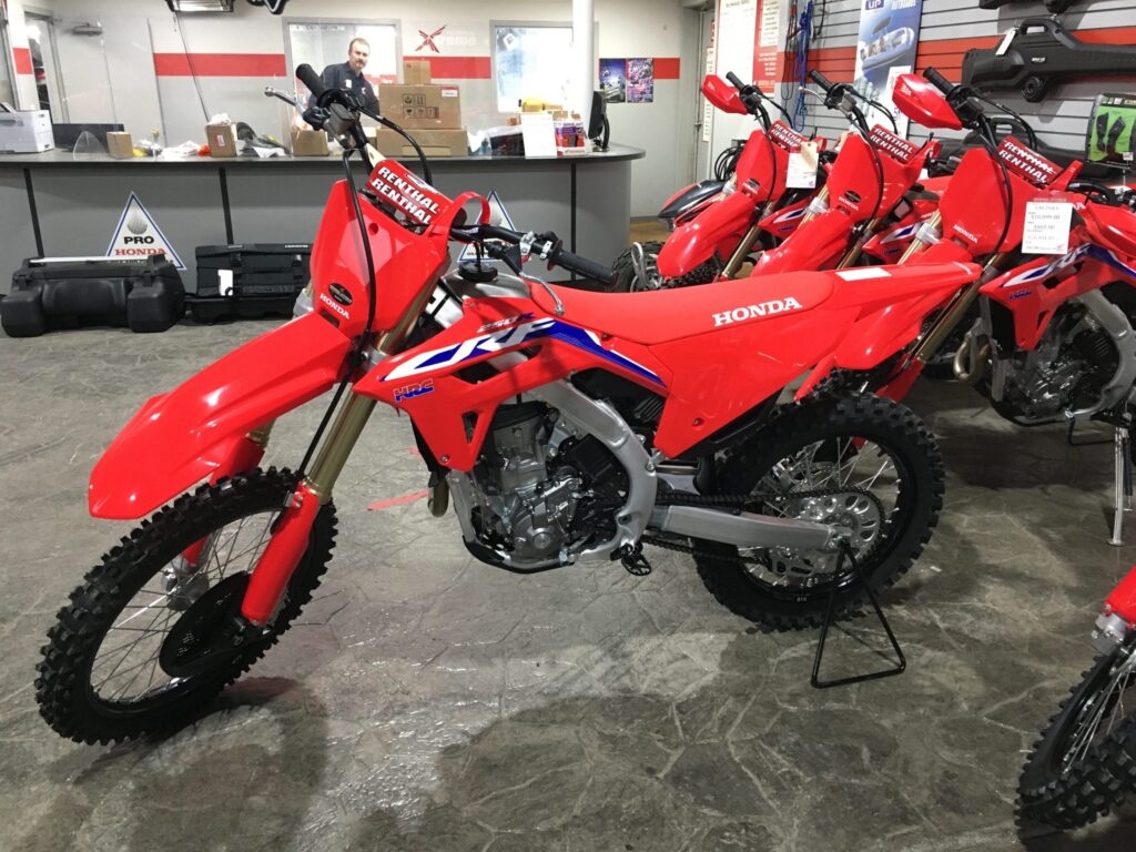 2022 HONDA CRF 250R FOR $71 BW!