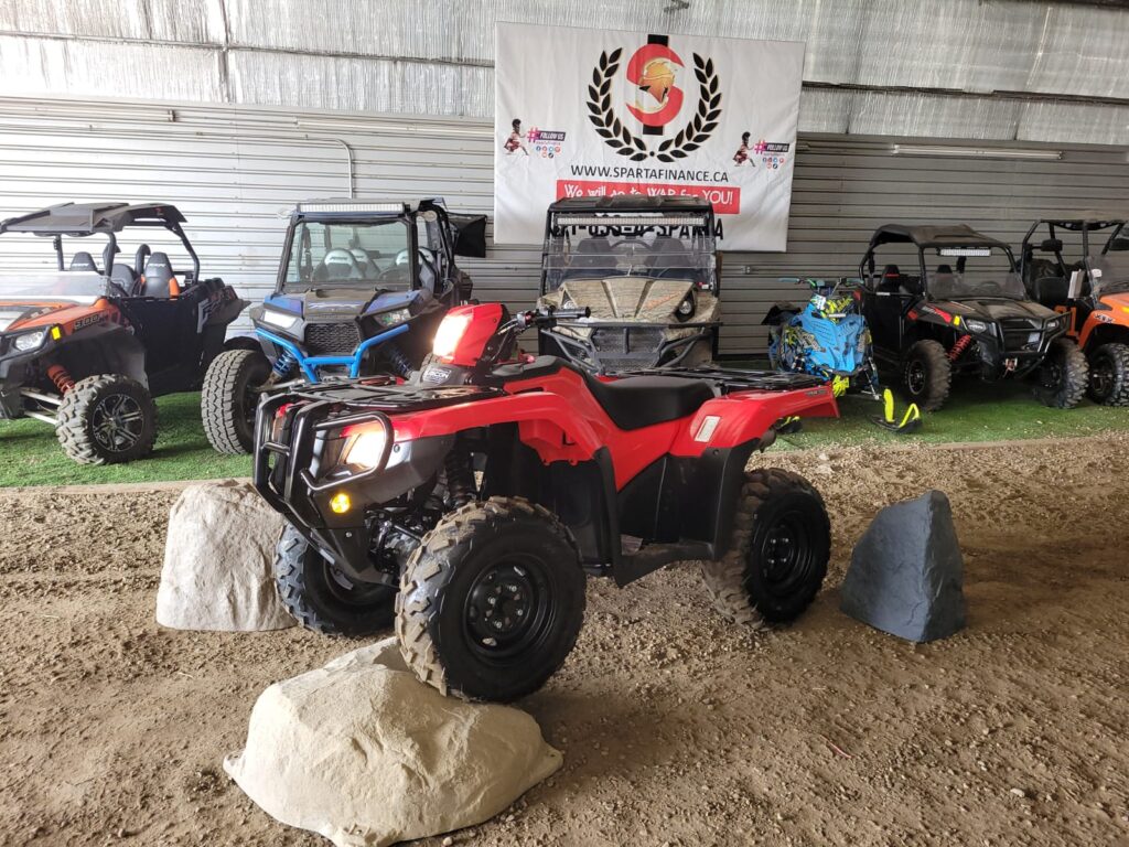 2022 HONDA RUBICON 520 IRS EPS FOR $185 BW!